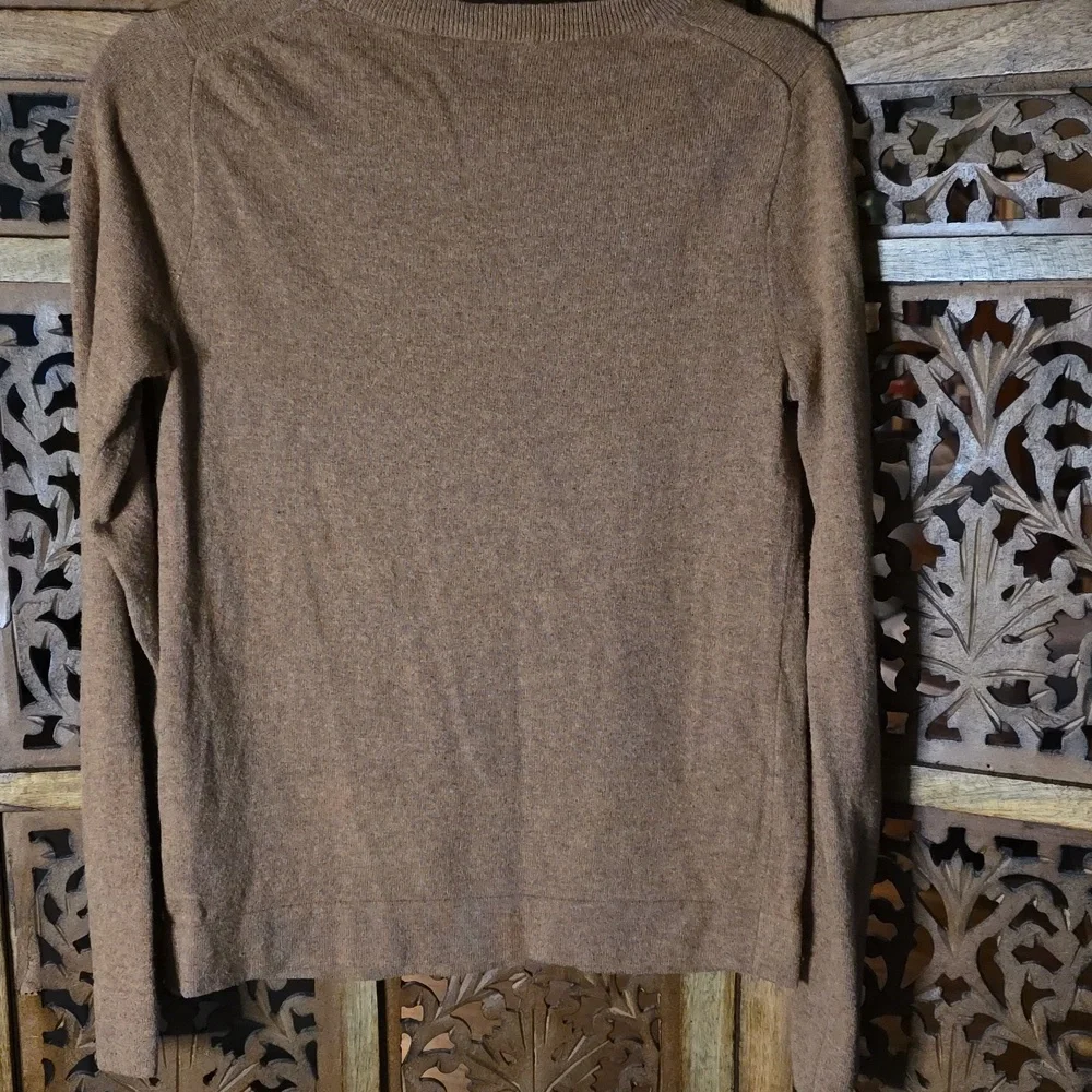 J. Crew Women's Brown Crewneck Sweater Size Small